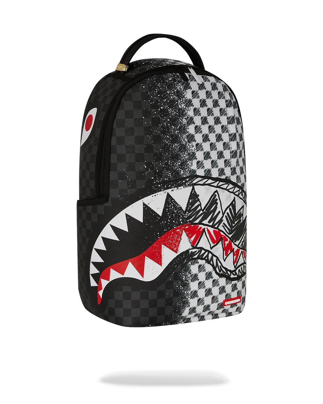 Sprayground SCRIBBLE DRIBBLE CHECK BACKPACK