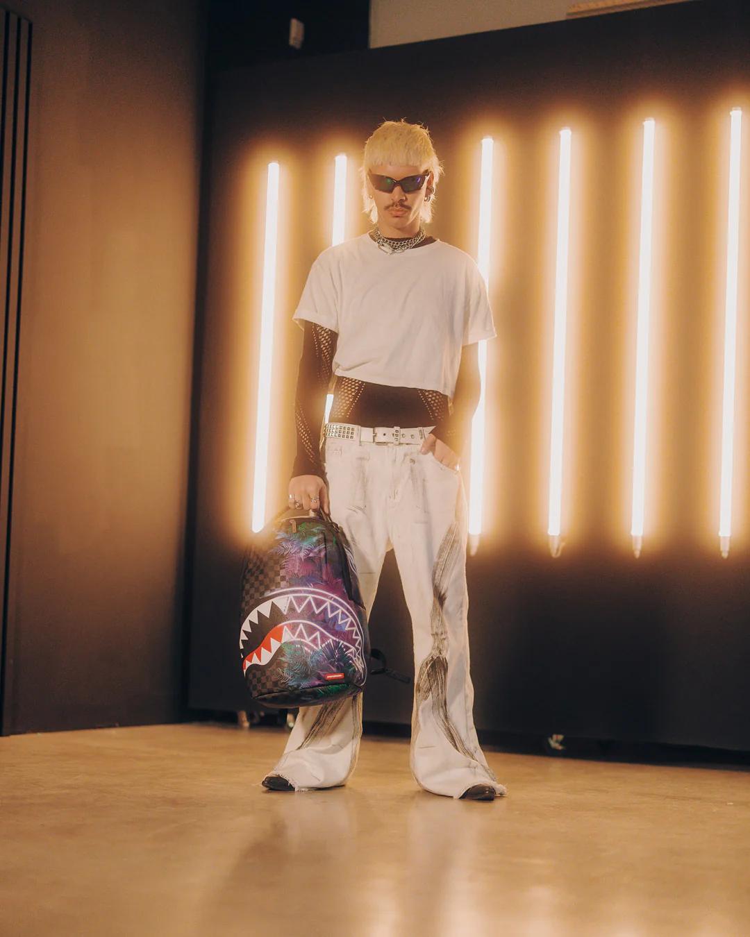 Sprayground WELCOME TO THE PARTY DLXSV BACKPACK