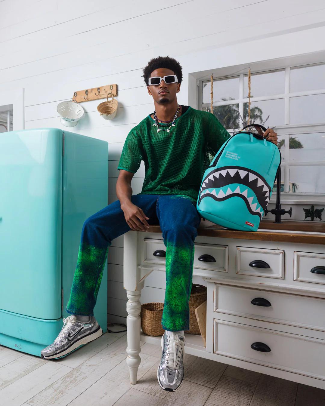 Sprayground SHARK CENTRAL ADRIATIC DLXSV BACKPACK