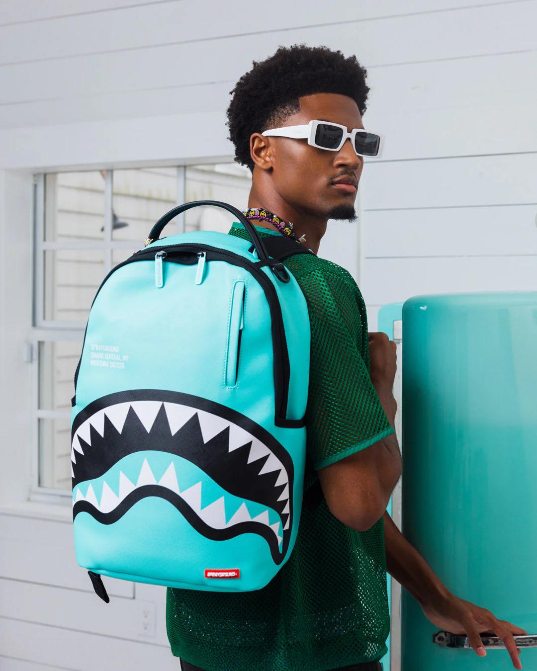 Sprayground SHARK CENTRAL ADRIATIC DLXSV BACKPACK
