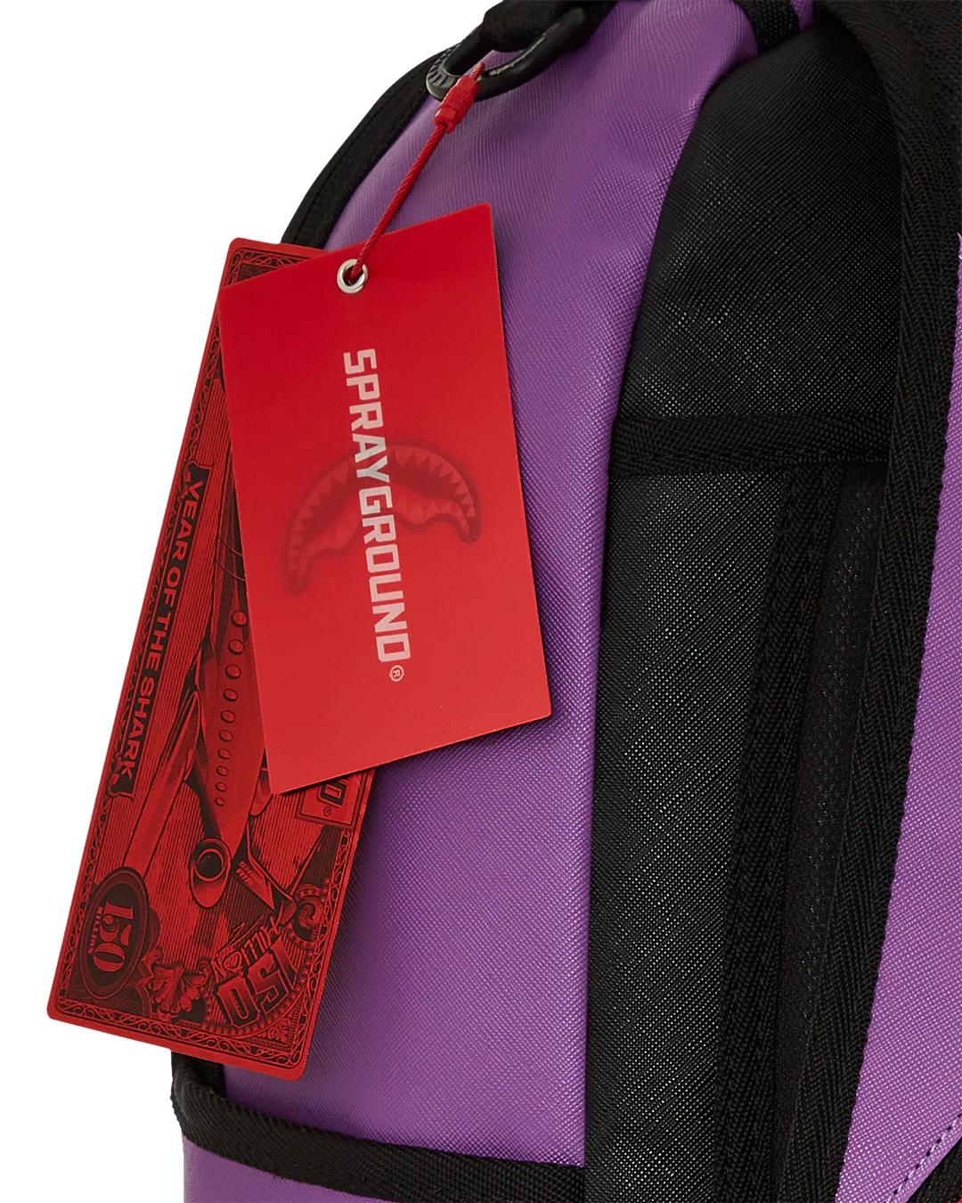 Sprayground SHARK CENTRAL PURPLE VENOM BACKPACK
