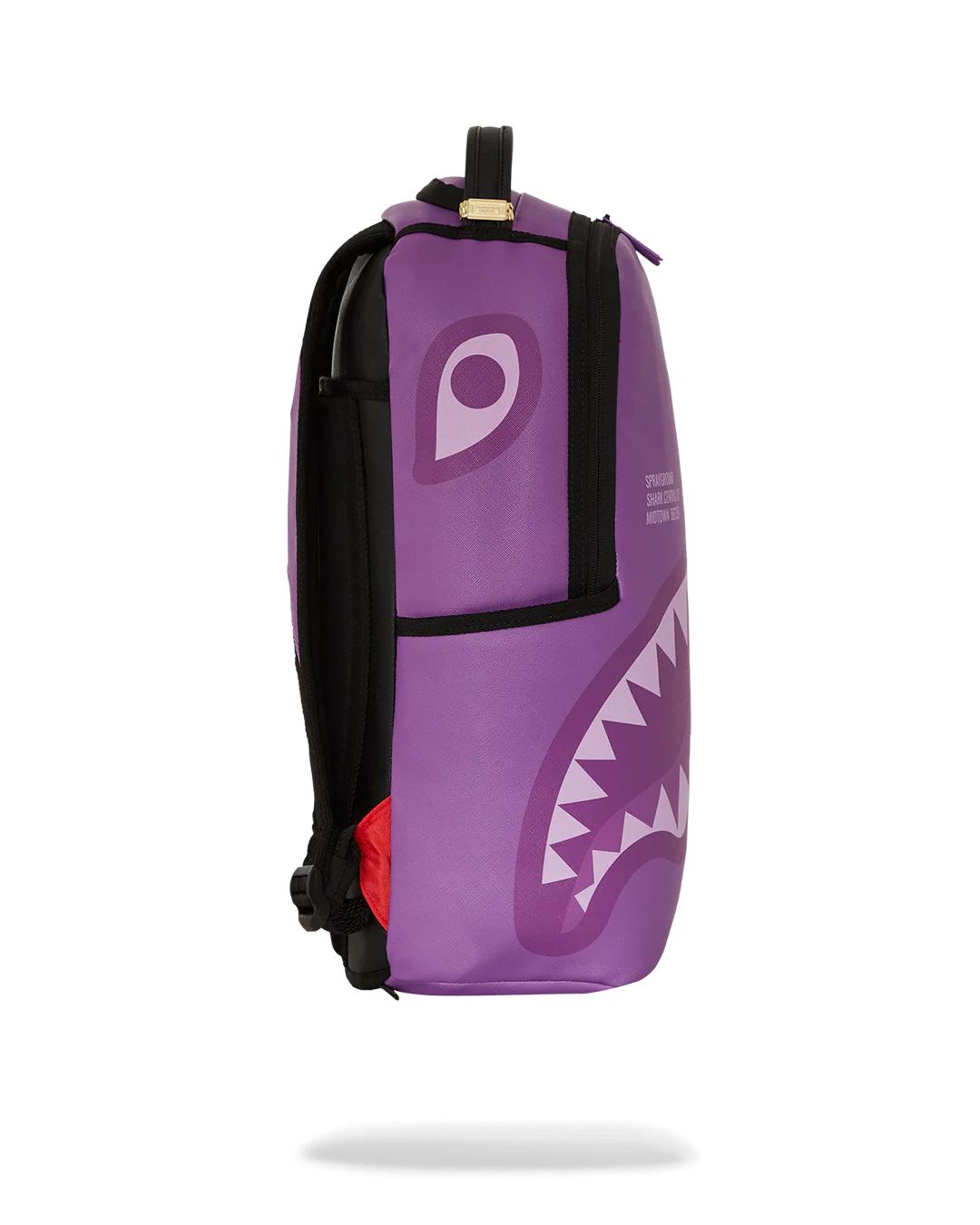 Sprayground SHARK CENTRAL PURPLE VENOM BACKPACK