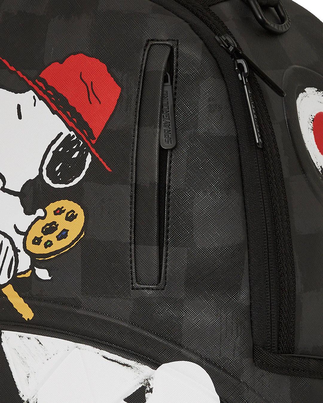 Sprayground SNOOPY ART BITE DLXSV BACKPACK