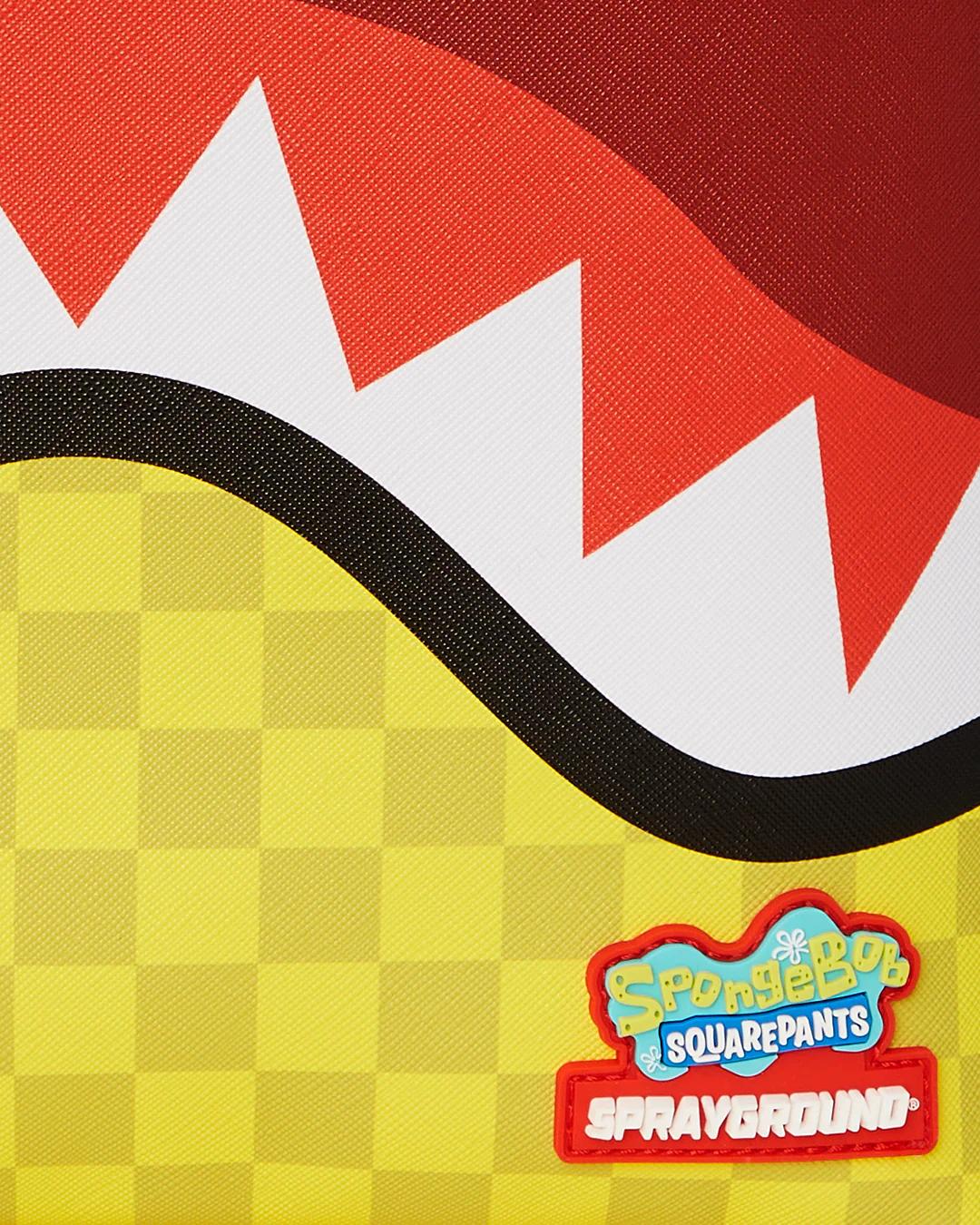 Sprayground SPONGEBOB SQUARE CHECK FLEX DLXSV BACKPACK