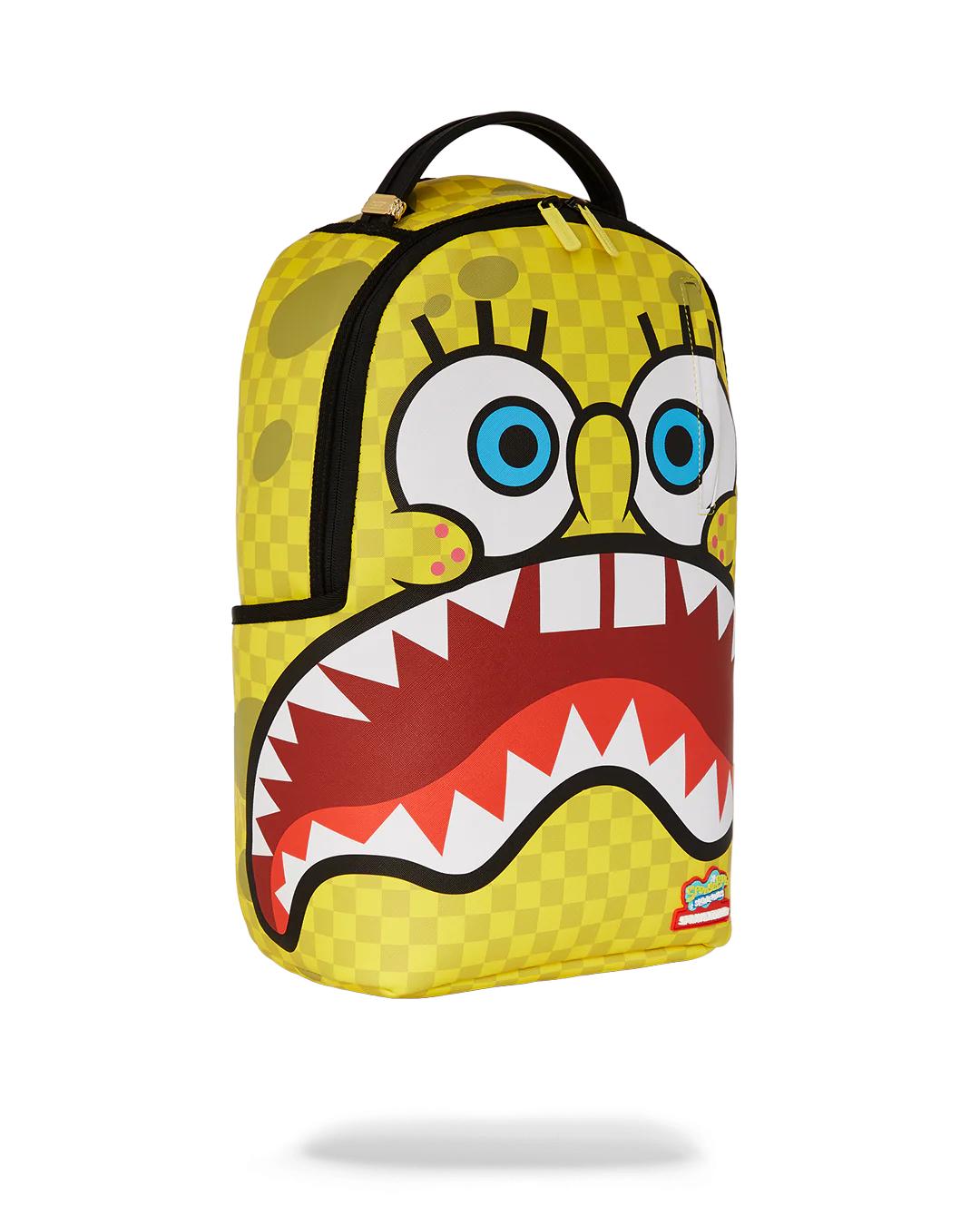 Sprayground SPONGEBOB SQUARE CHECK FLEX DLXSV BACKPACK