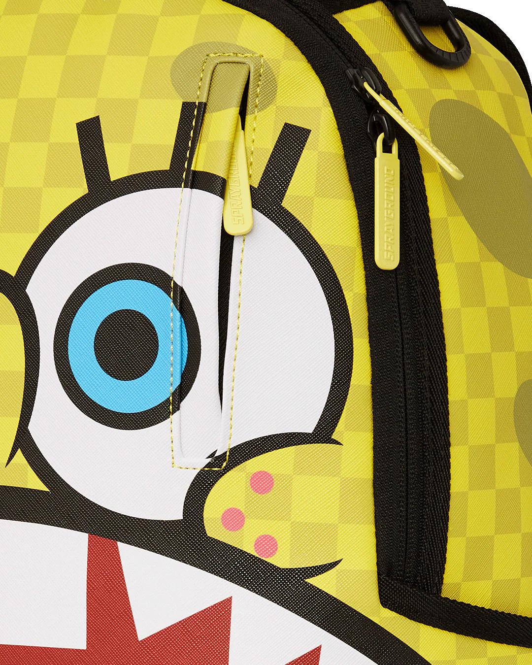 Sprayground SPONGEBOB SQUARE CHECK FLEX DLXSV BACKPACK