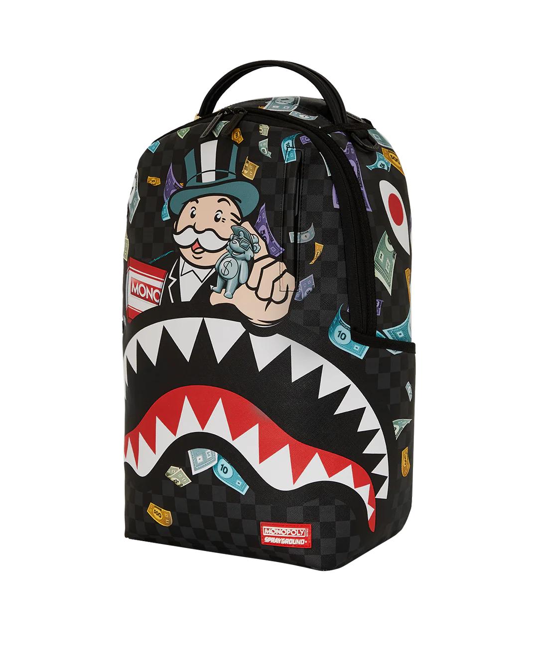 Sprayground MONOPOLY SHARK RICH BACKPACK