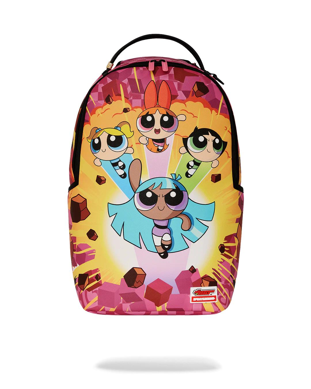 Sprayground POWERPUFF BUSTIN THRU DLXSV BACKPACK