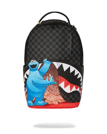 Sprayground SESAME STREET COOKIE MONSTER SNACK ATTACK DLXSV BACKPACK