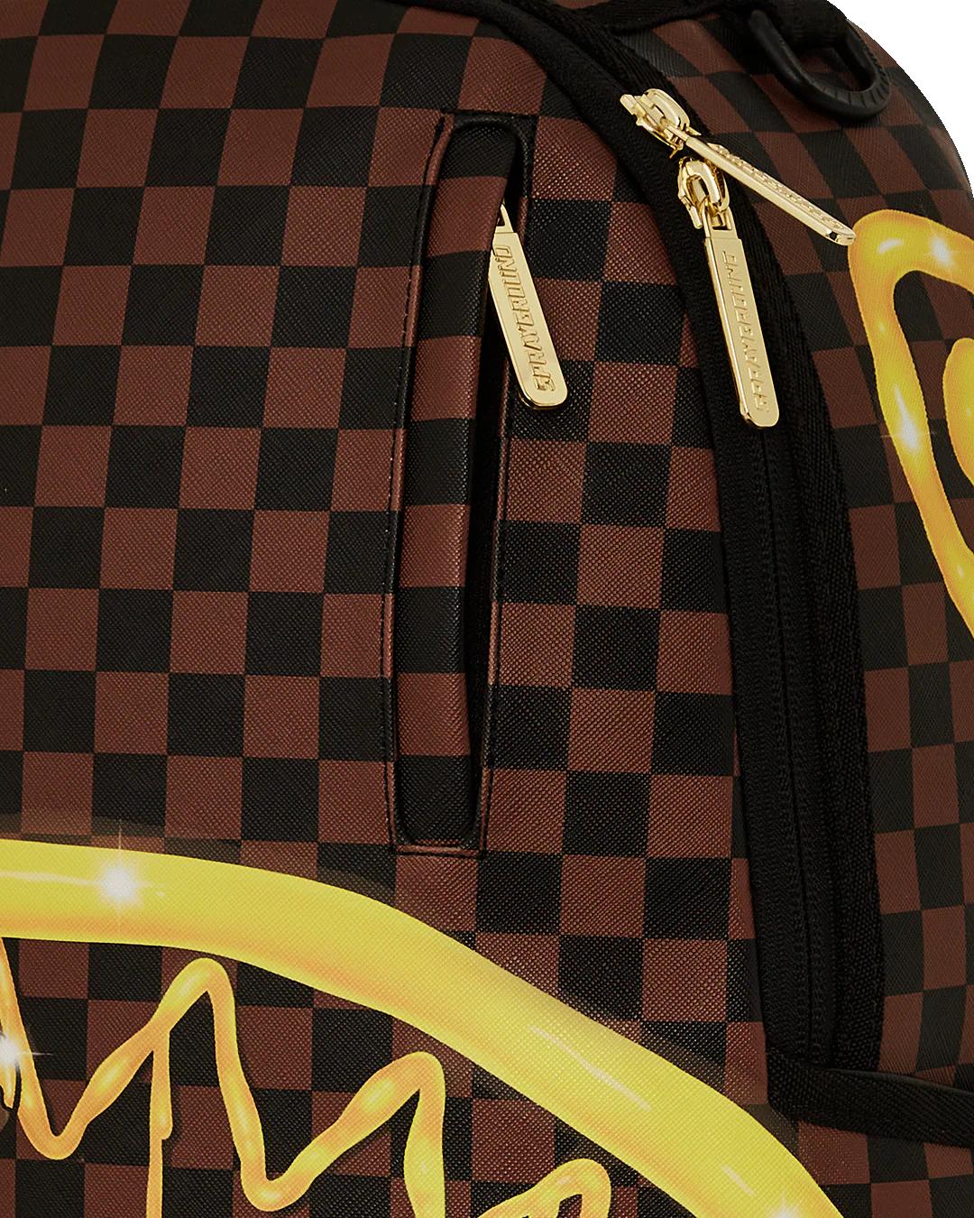 Sprayground RICHIE RICH PAINT THE SHARK GOLD BACKPACK