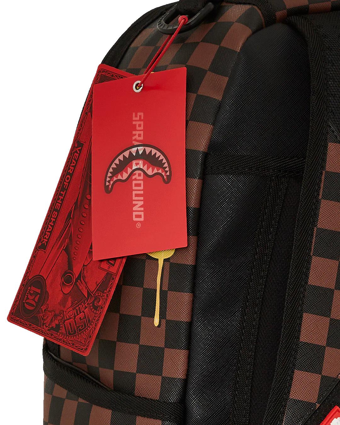 Sprayground RICHIE RICH PAINT THE SHARK GOLD BACKPACK
