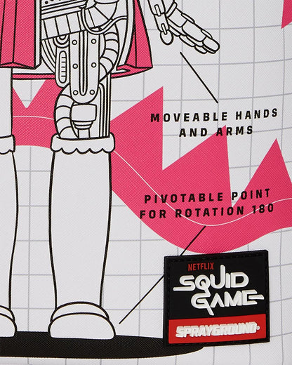 Sprayground SQUID GAME COLLAB ROBOT GIRL BACKPACK