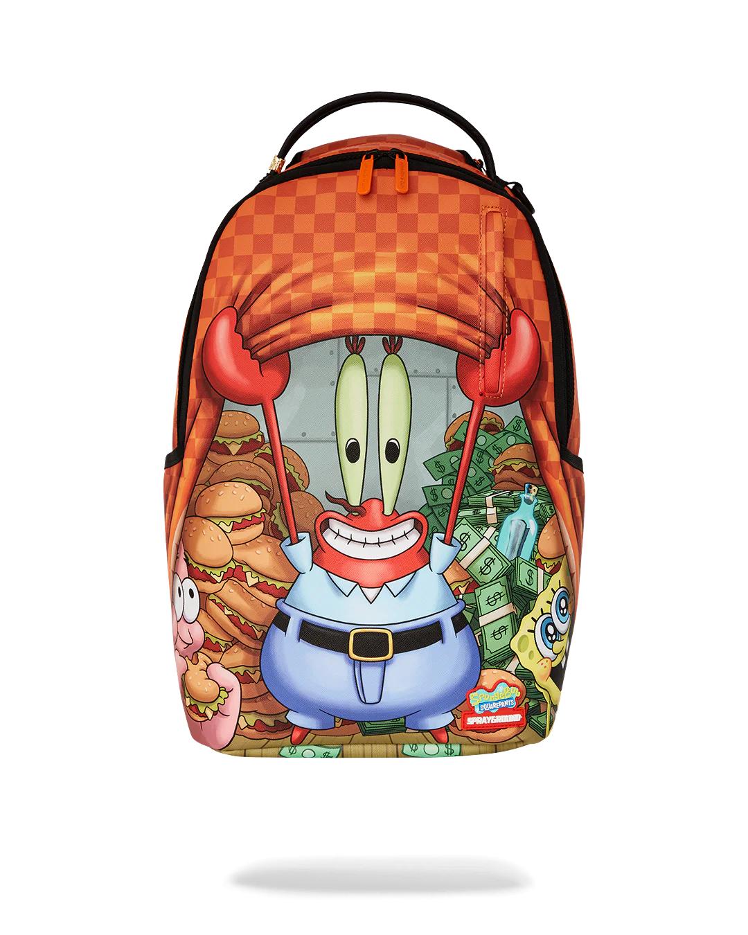 Sprayground SPONGEBOB STACK UP KRABS BACKPACK