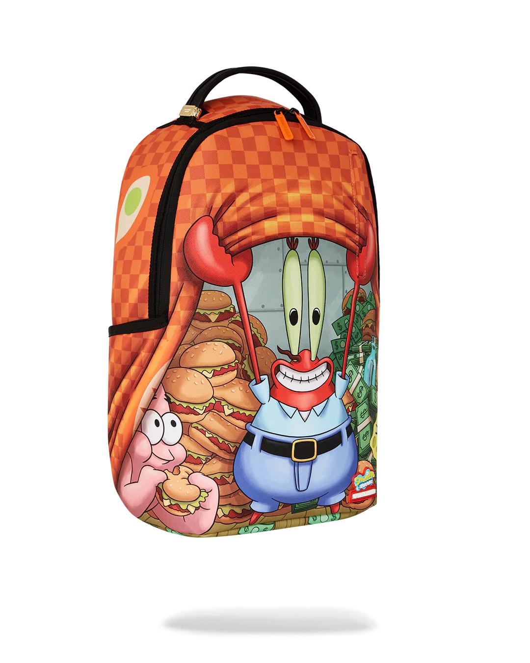 Sprayground SPONGEBOB STACK UP KRABS BACKPACK