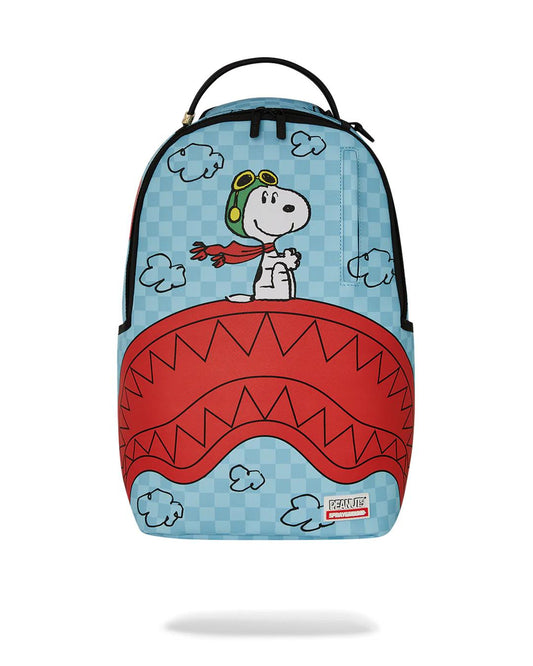 Sprayground SNOOPY PILOT SHARK DLXSV BACKPACK