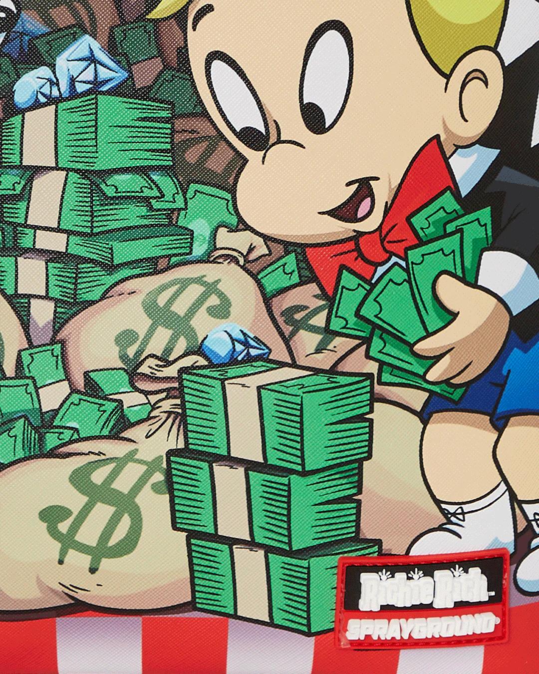 Sprayground RICHIE RICH SECRET STASH DLXSV BACKPACK