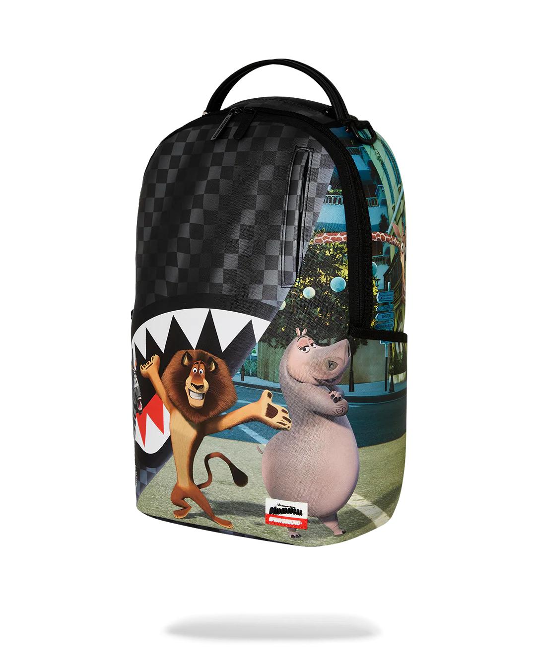 Sprayground MADAGASCAR ESCAPE TO THE CITY BACKPACK