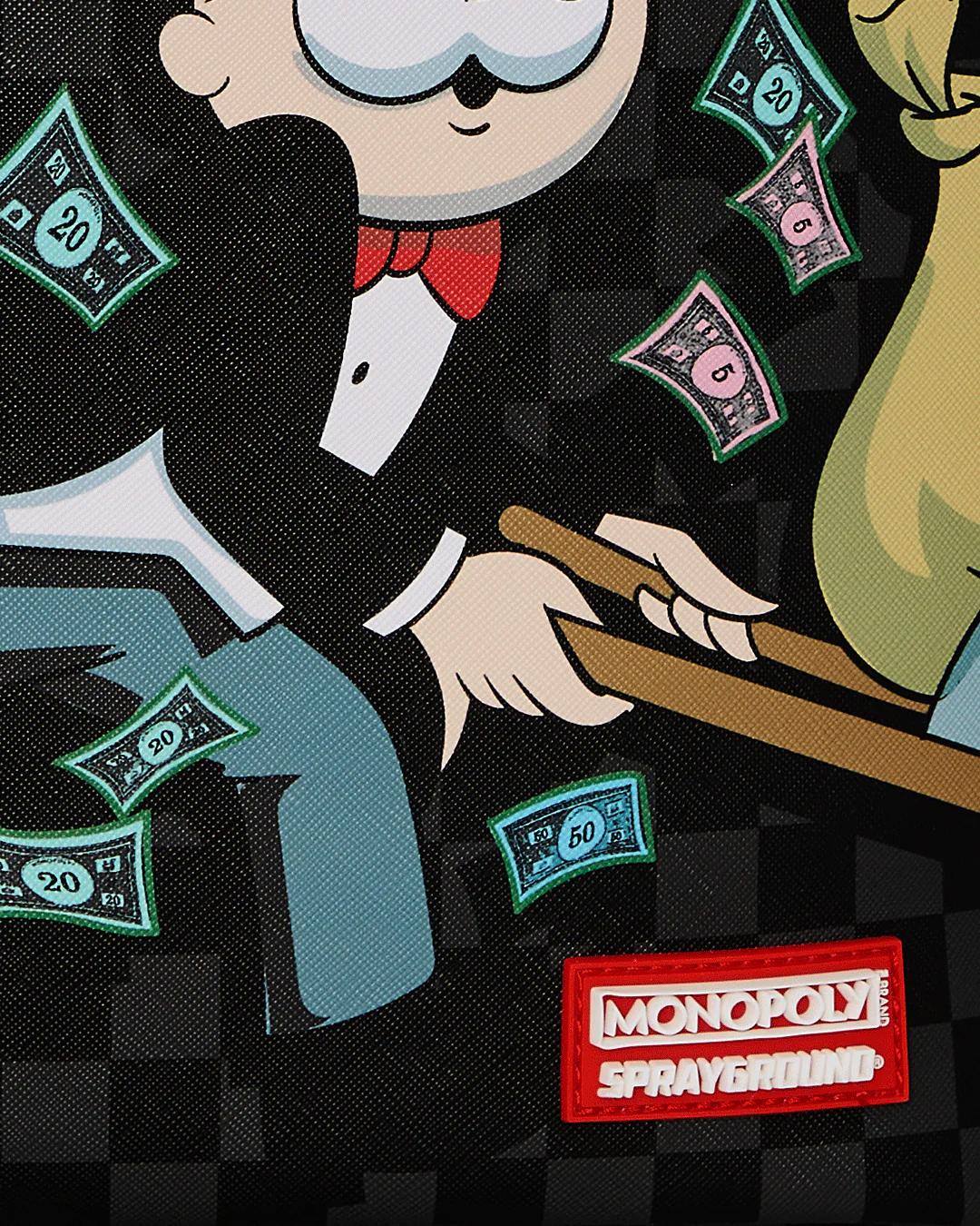 Sprayground MONOPOLY WHEEL BARREL BACKPACK