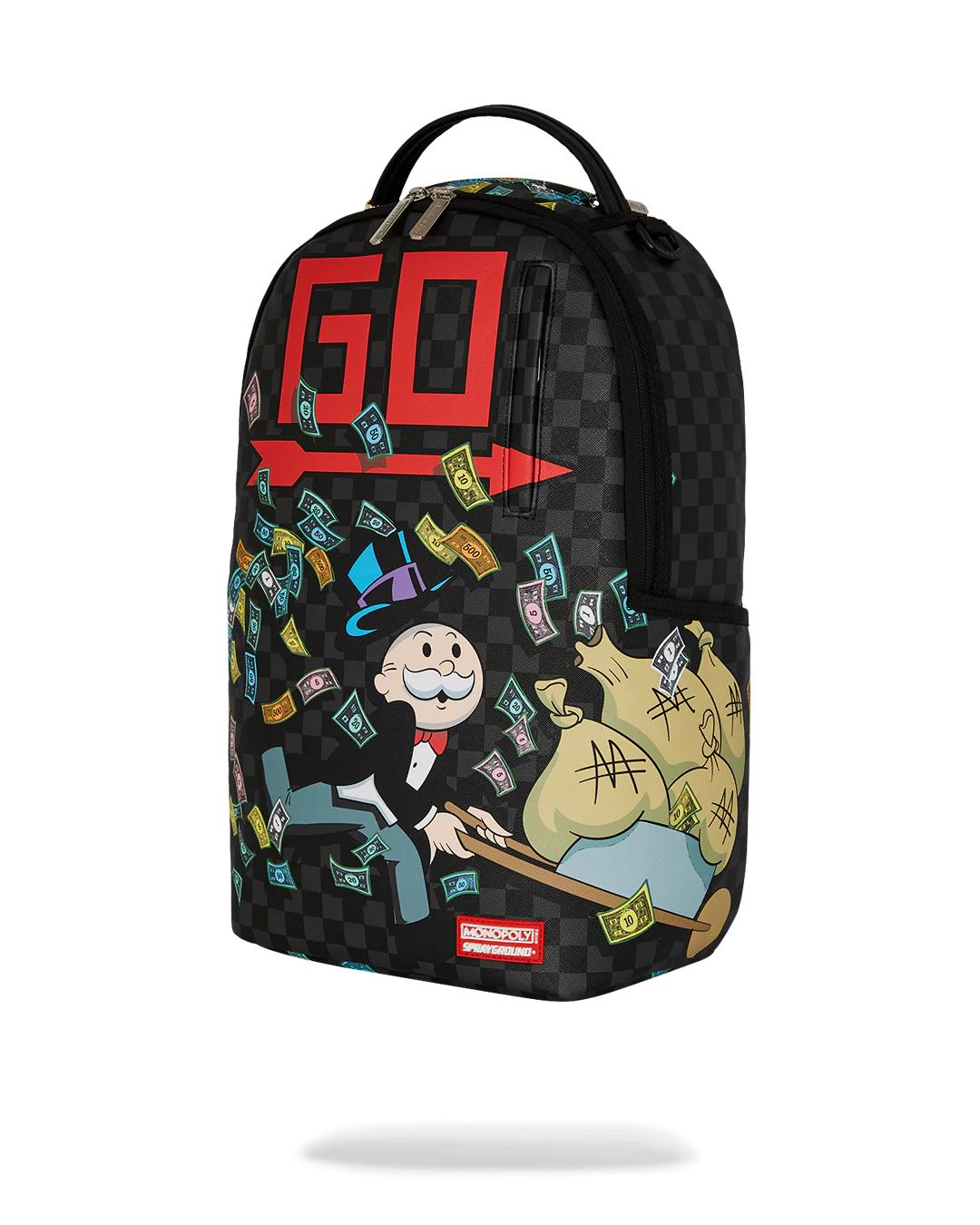 Sprayground MONOPOLY WHEEL BARREL BACKPACK