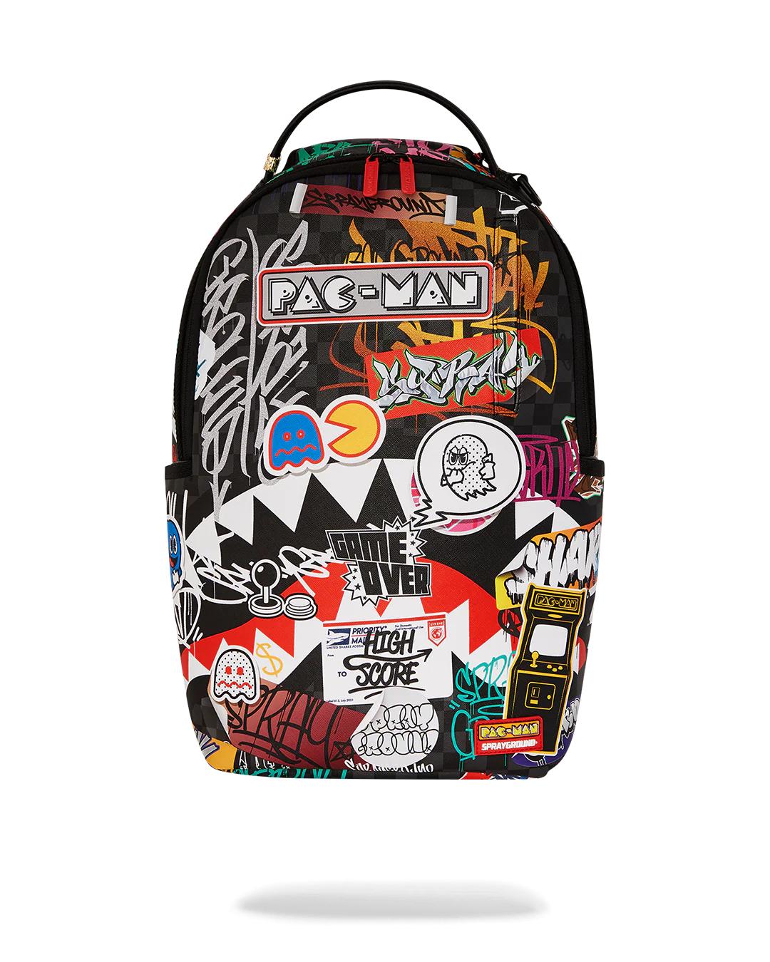 Sprayground PACMAN LEVELED-UP ART BACKPACK