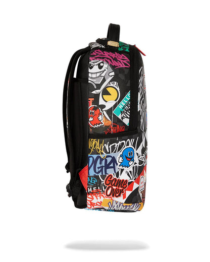 Sprayground PACMAN LEVELED-UP ART BACKPACK
