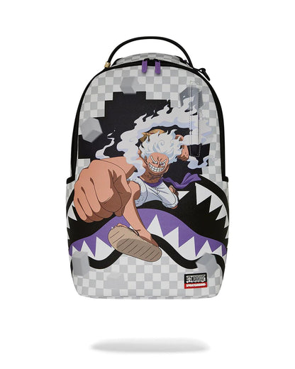 Sprayground ONE PIECE GEAR 5 LUFFY CHECKERED SMASH
