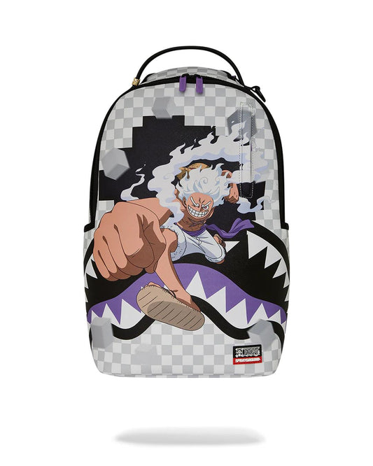 Sprayground ONE PIECE GEAR 5 LUFFY CHECKERED SMASH