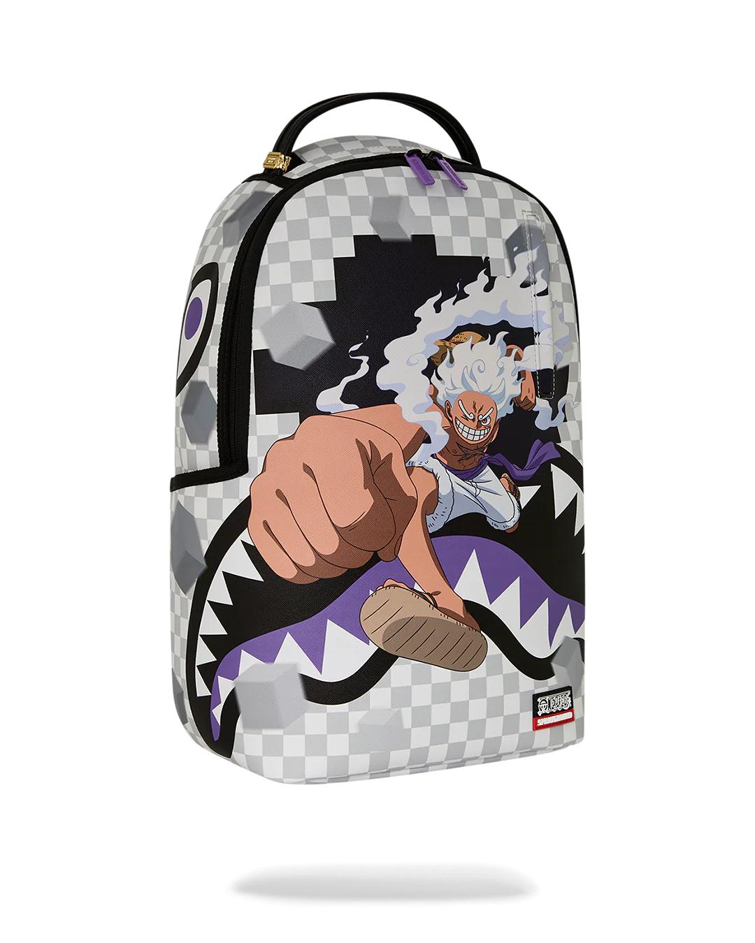 Sprayground ONE PIECE GEAR 5 LUFFY CHECKERED SMASH