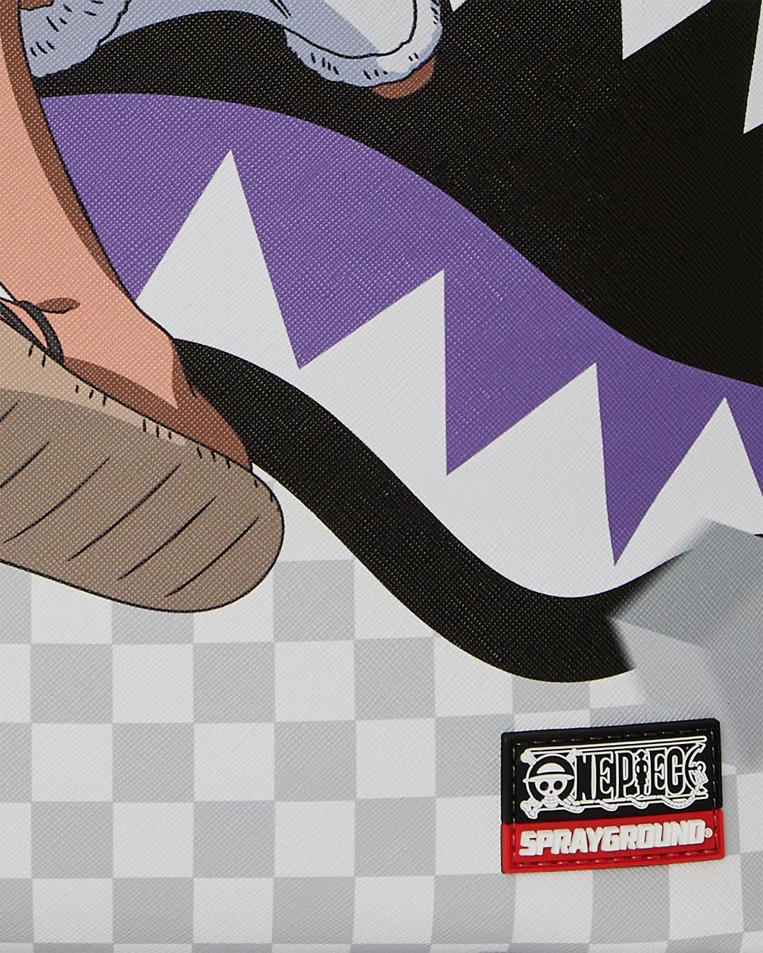Sprayground ONE PIECE GEAR 5 LUFFY CHECKERED SMASH