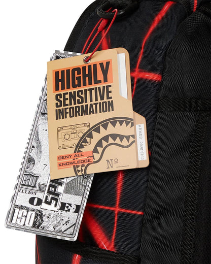 Sprayground MISSION IMPOSSIBLE HEIST LASER SHARK BACKPACK
