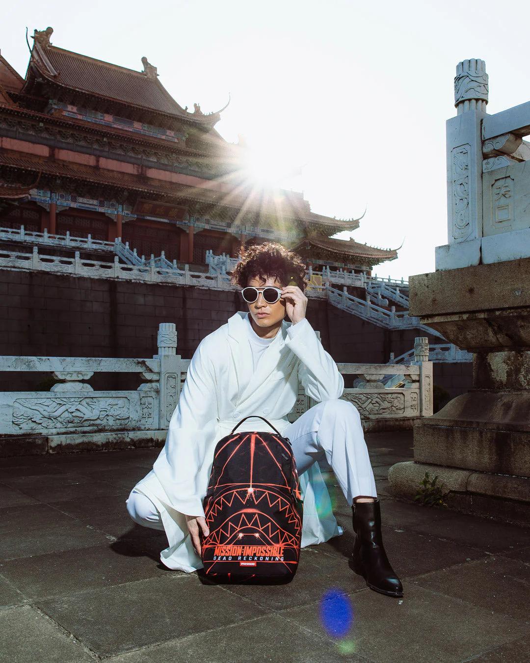Sprayground MISSION IMPOSSIBLE HEIST LASER SHARK BACKPACK