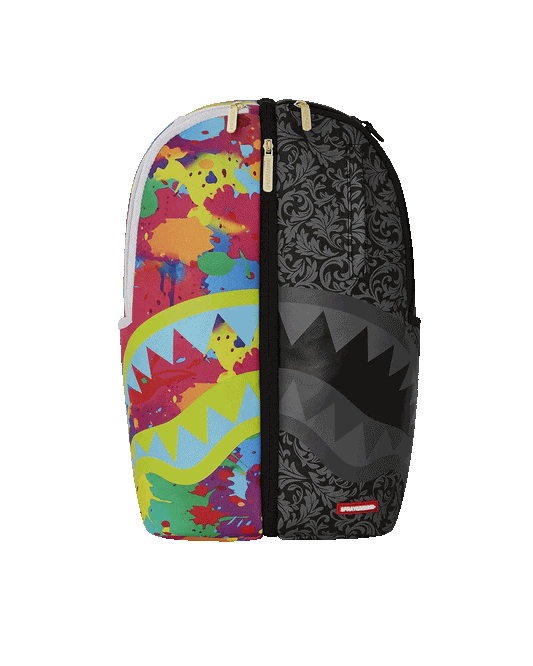 Sprayground TWINS CHAOS SPLIT 2 BAGS BACKPACK
