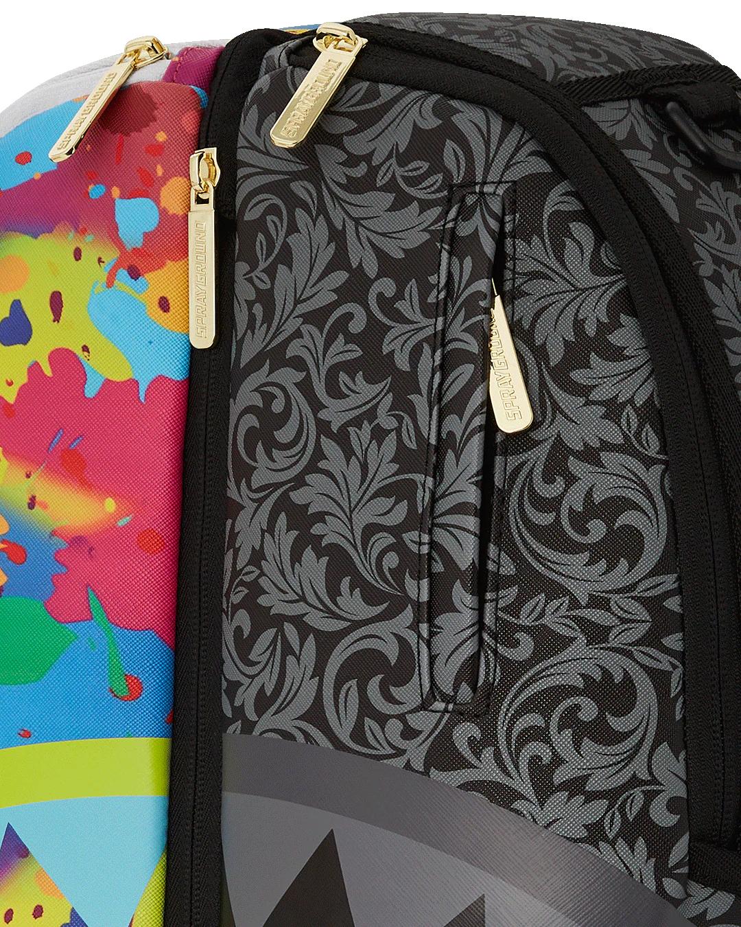 Sprayground TWINS CHAOS SPLIT 2 BAGS BACKPACK