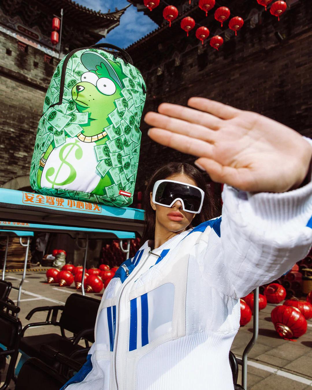 Sprayground MONEY BEAR MONEY BUSH BACKPACK