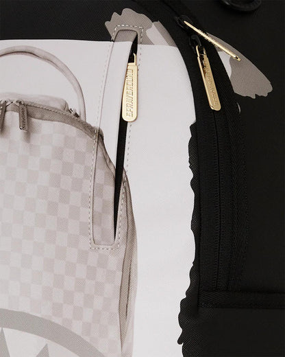 Sprayground BAG ON BAG OPTICAL ILLUSION SHARKS IN PARIS BACKPACK