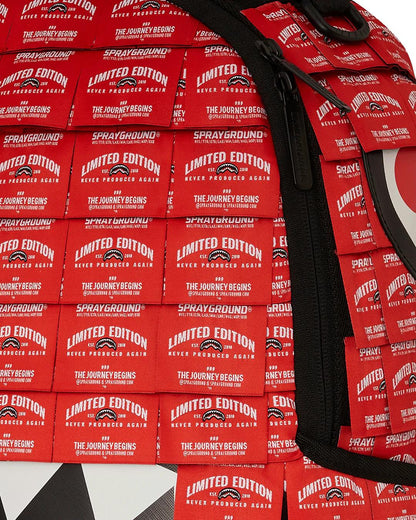 Sprayground MADE OF WOVEN LABELS SHARK BACKPACK