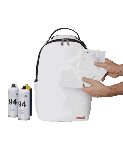Sprayground GRAFFITI ARTIST - DESIGN YOUR OWN BACKPACK - 9 STENCILS INCLUDED