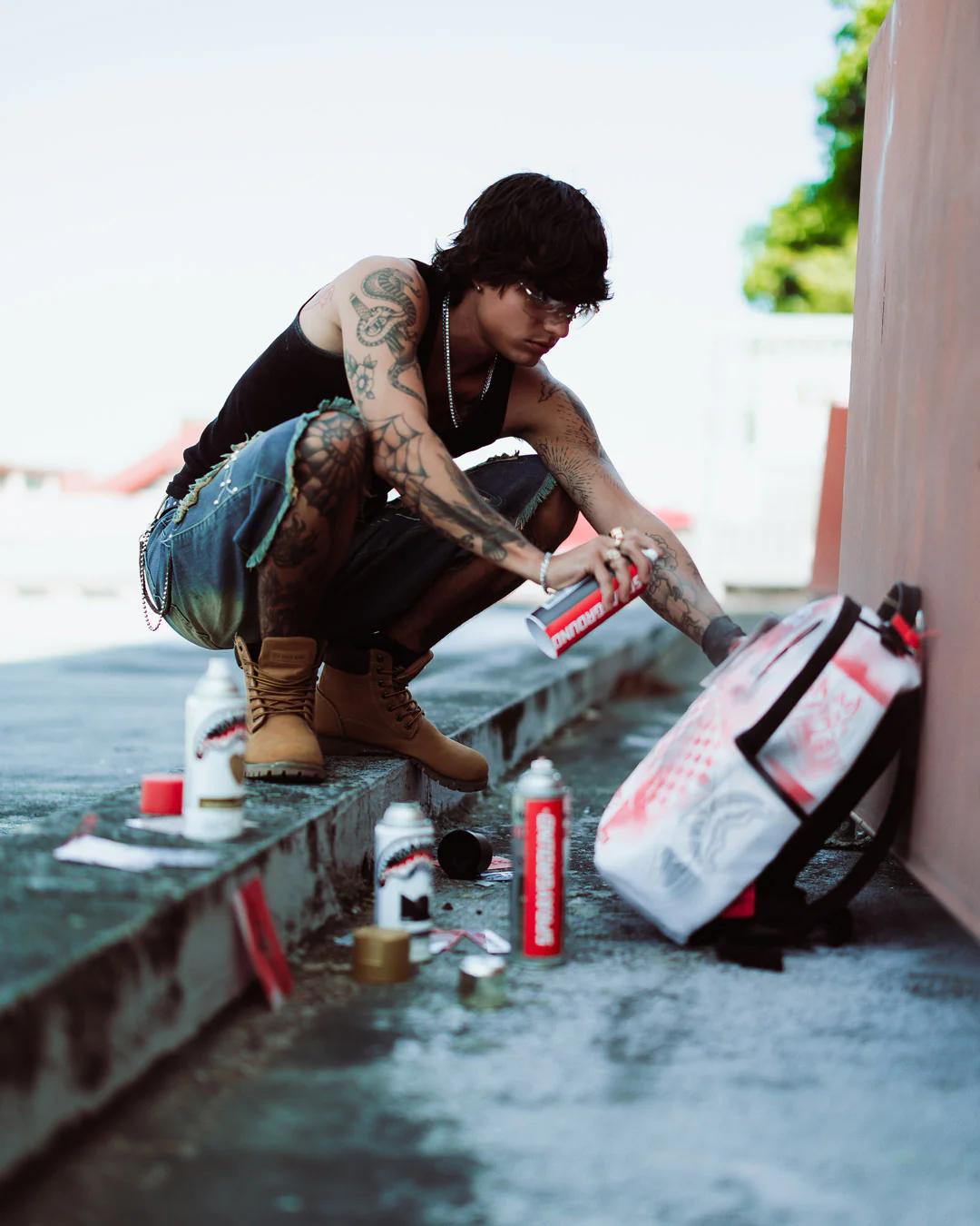 Sprayground GRAFFITI ARTIST - DESIGN YOUR OWN BACKPACK - 9 STENCILS INCLUDED