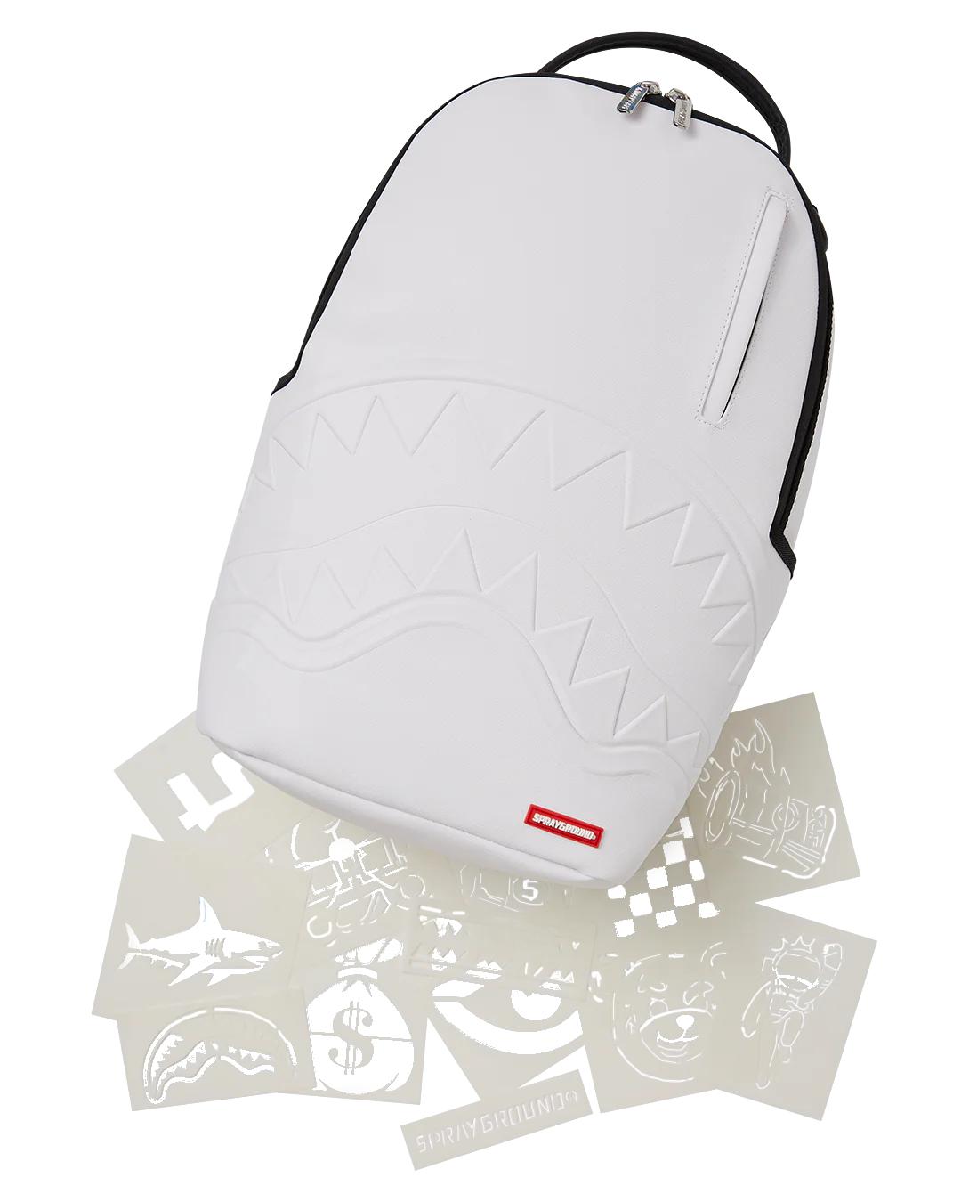 Sprayground GRAFFITI ARTIST - DESIGN YOUR OWN BACKPACK - 9 STENCILS INCLUDED