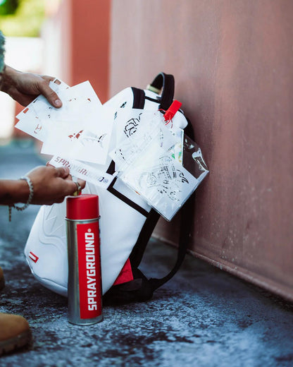 Sprayground GRAFFITI ARTIST - DESIGN YOUR OWN BACKPACK - 9 STENCILS INCLUDED