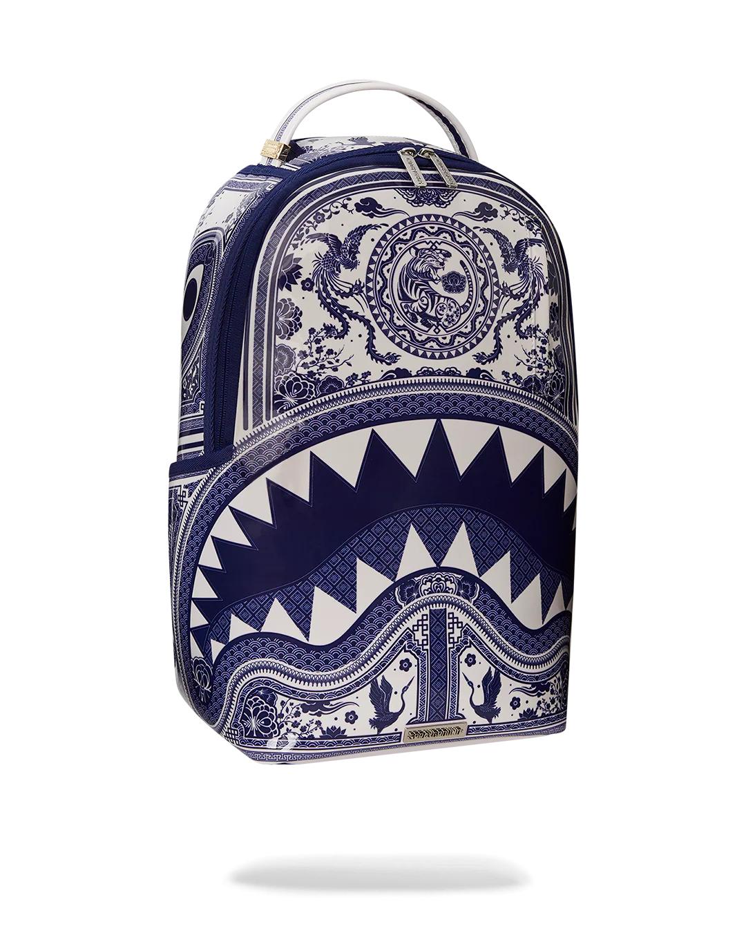 Sprayground PORCELAIN TIGER PHOENIX SHARK BACKPACK