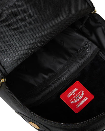 Sprayground GOLD AND BLACK RACING STRIPES BACKPACK