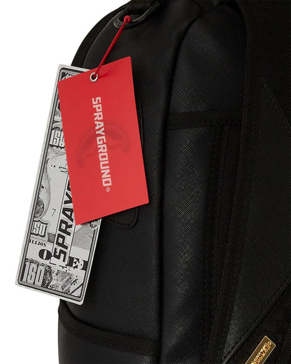 Sprayground GOLD AND BLACK RACING STRIPES BACKPACK