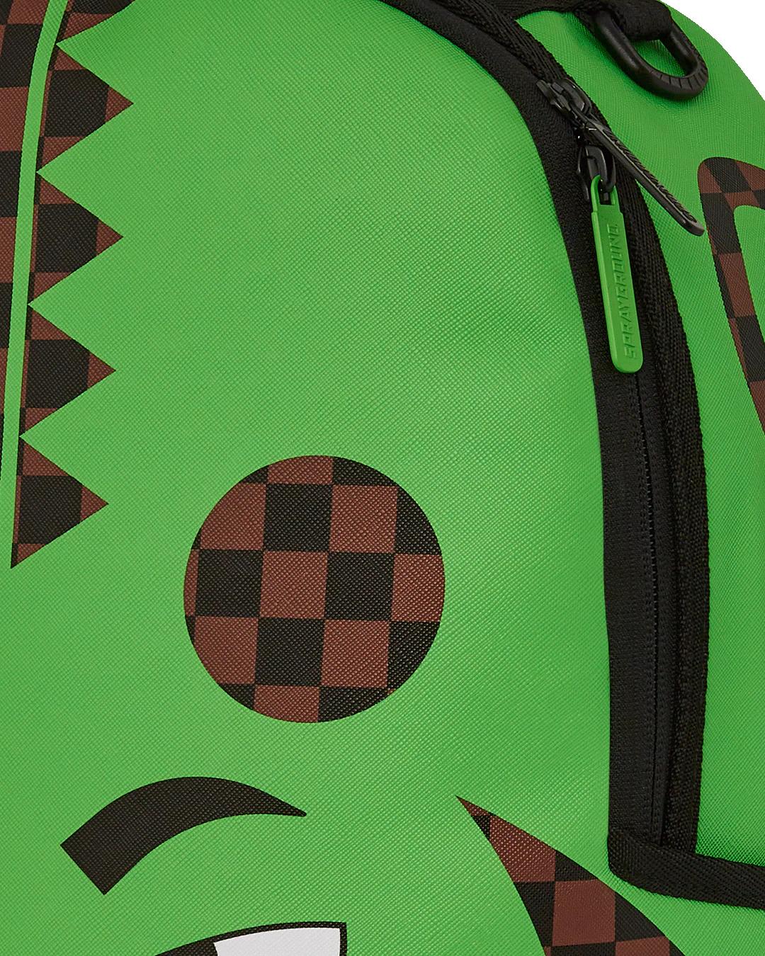 Sprayground GREEN MONEY BEAR DLXSV BACKPACK