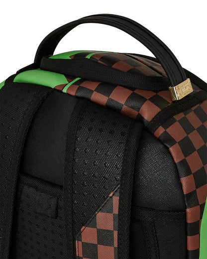Sprayground GREEN MONEY BEAR DLXSV BACKPACK