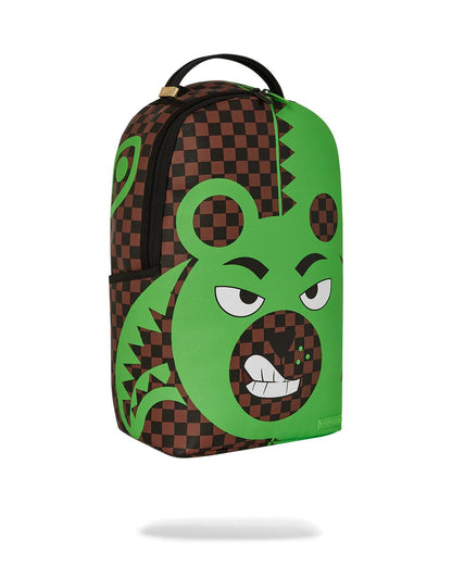 Sprayground GREEN MONEY BEAR DLXSV BACKPACK