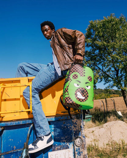 Sprayground GREEN MONEY BEAR DLXSV BACKPACK