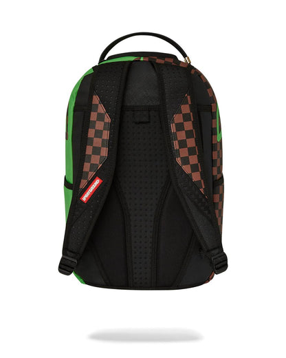 Sprayground GREEN MONEY BEAR DLXSV BACKPACK