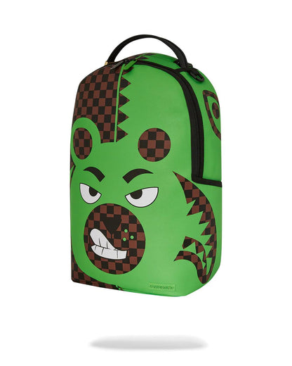 Sprayground GREEN MONEY BEAR DLXSV BACKPACK