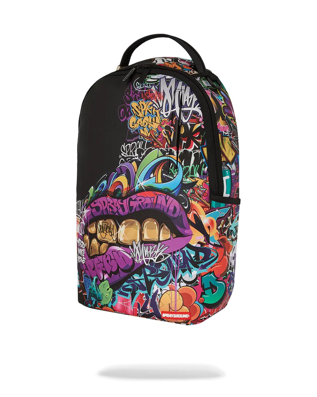 Sprayground HALF GRAF LIPS DLXSV BACKPACK